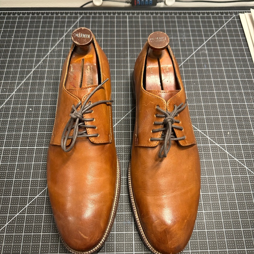 Cole Haan Brown Leather Oxford Shoes